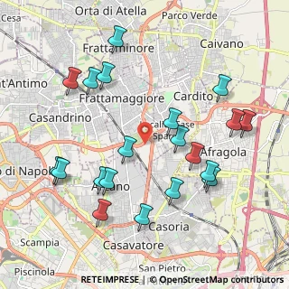 Mappa Asse Mediano, 80027 Frattamaggiore NA, Italia (2.3545)
