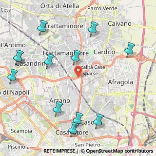 Mappa Asse Mediano, 80027 Frattamaggiore NA, Italia (2.975)