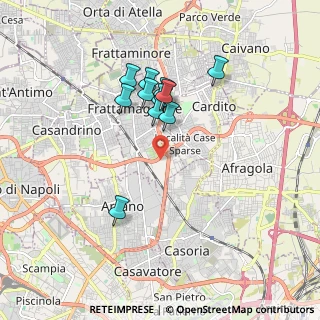 Mappa Asse Mediano, 80027 Frattamaggiore NA, Italia (1.64545)
