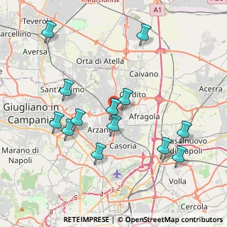 Mappa Asse Mediano, 80027 Frattamaggiore NA, Italia (4.40154)