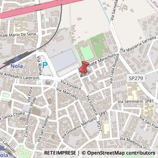 Mappa Via Pietro Vivenzio, 20, 80035 Nola, Napoli (Campania)