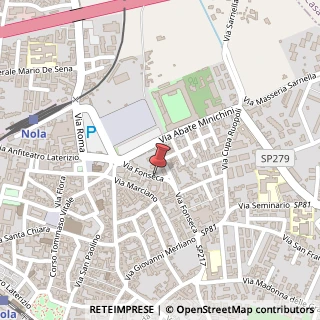 Mappa Via G. Fonseca, 33, 80035 Nola, Napoli (Campania)