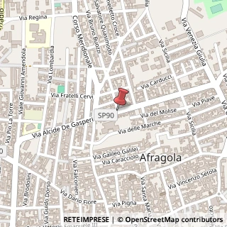 Mappa Via de gasperi alcide 36, 80021 Afragola, Napoli (Campania)