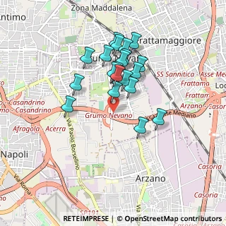 Mappa Via 80028, 80028 Grumo Nevano NA, Italia (0.815)