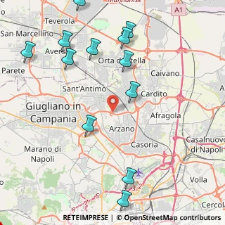 Mappa Via 80028, 80028 Grumo Nevano NA, Italia (5.57417)