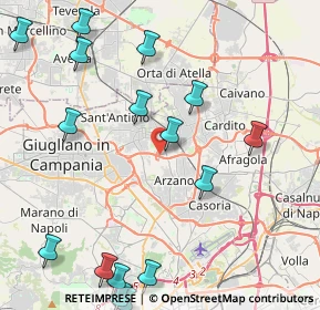 Mappa SP ex SS 162 NC, 80028 Grumo Nevano NA, Italia (5.89563)