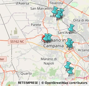 Mappa Viale del Toro, 80014 Giugliano in Campania NA, Italia (4.49273)