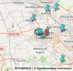 Mappa Viale del Toro, 80014 Giugliano in Campania NA, Italia (3.5125)
