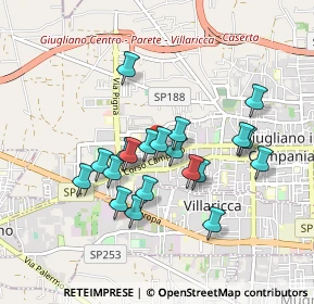 Mappa Viale del Toro, 80014 Giugliano in Campania NA, Italia (0.8185)