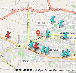 Mappa Viale del Toro, 80014 Giugliano in Campania NA, Italia (1.185)