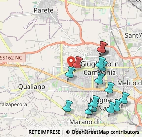 Mappa Viale del Toro, 80014 Giugliano in Campania NA, Italia (2.33813)