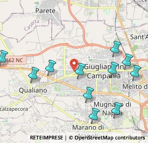 Mappa Viale del Toro, 80014 Giugliano in Campania NA, Italia (2.53909)