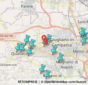 Mappa Viale del Toro, 80014 Giugliano in Campania NA, Italia (2.31857)