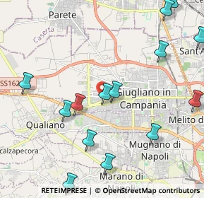 Mappa Viale del Toro, 80014 Giugliano in Campania NA, Italia (2.77286)