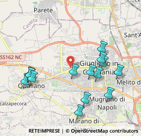 Mappa Viale del Toro, 80014 Giugliano in Campania NA, Italia (2.24143)