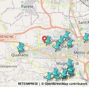 Mappa Viale del Toro, 80014 Giugliano in Campania NA, Italia (2.93278)