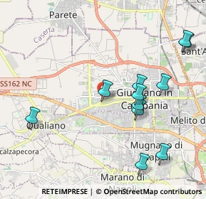 Mappa Viale del Toro, 80014 Giugliano in Campania NA, Italia (2.33636)