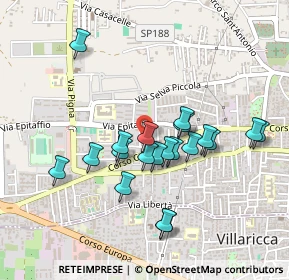 Mappa Viale del Toro, 80014 Giugliano in Campania NA, Italia (0.4415)
