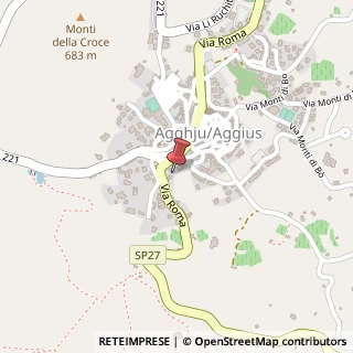 Mappa Via Riareddu, 12, 07020 Aggius, Sassari (Sardegna)