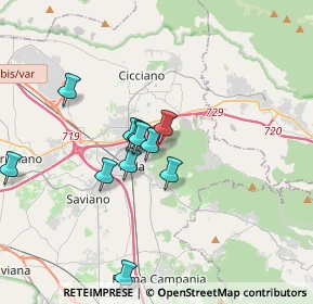 Mappa Via Casamarciano, 80035 Nola NA, Italia (3.17545)