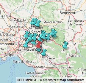 Mappa Via Casamarciano, 80035 Nola NA, Italia (9.1935)