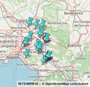 Mappa Piazza Guglielmo Marconi, 80035 Nola NA, Italia (11.207)