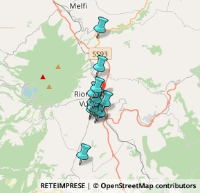 Mappa Via Fiera, 85028 Rionero In Vulture PZ, Italia (2.2325)