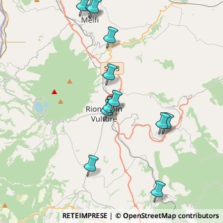 Mappa Via Fiera, 85028 Rionero In Vulture PZ, Italia (4.7175)