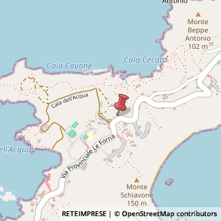 Mappa Via Provinciale Le Forna, 24, 04027 Ponza, Latina (Lazio)