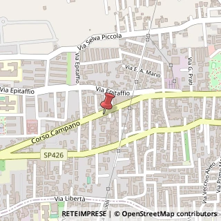 Mappa Corso Campano, 520, 80014 Giugliano in Campania, Napoli (Campania)