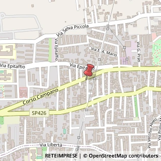 Mappa Corso Campano, 498, 80014 Giugliano in Campania, Napoli (Campania)