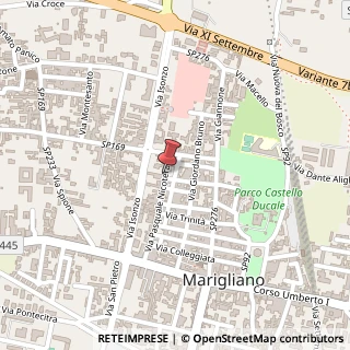 Mappa Via Pasquale Nicotera, 53/55, 80034 Marigliano, Napoli (Campania)