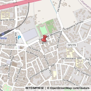 Mappa Via Amiranda, 8, 80035 Nola, Napoli (Campania)