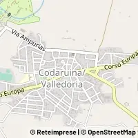 Hartă Valledoria
