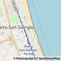 Kaart Porto San Giorgio