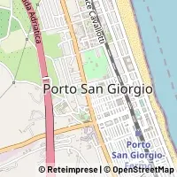 Mapa Porto San Giorgio