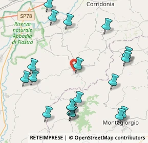 Mappa Via Aldo Moro, 62010 Mogliano MC, Italia (5.268)