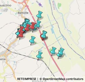 Mappa Località Capannone, 53049 Torrita di Siena SI, Italia (1.825)