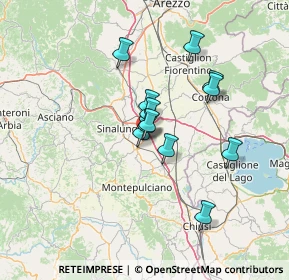 Mappa Torrita-Trav. Vald. Est Loc. La Quercia, 53049 Torrita di Siena SI, Italia (10.75583)