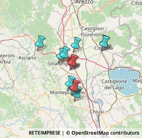 Mappa Torrita-Trav. Vald. Est Loc. La Quercia, 53049 Torrita di Siena SI, Italia (9.84667)