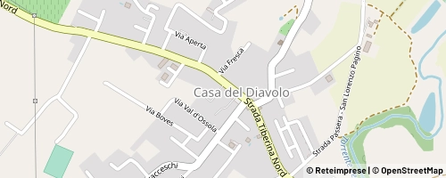 Mappa Perugia
