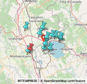 Mappa Str. Communale dei Landrucci, 52044 Cortona AR, Italia (9.01231)