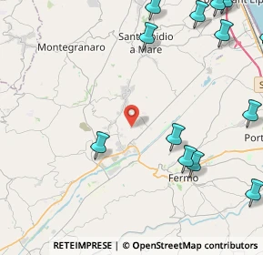 Mappa Viale 8 Marzo, 63015 Monte Urano FM, Italia (7.364)