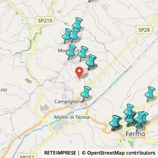 Mappa Viale 8 Marzo, 63015 Monte Urano FM, Italia (2.9365)