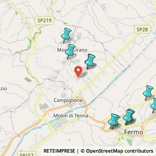 Mappa Viale 8 Marzo, 63015 Monte Urano FM, Italia (2.92273)