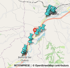 Mappa Via Walter Tobagi, 62029 Tolentino MC, Italia (2.252)