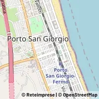 Mapa Porto San Giorgio