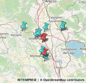 Mappa Localita' Selva, 53049 Torrita di Siena SI, Italia (9.93917)