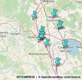 Mappa Localita' Selva, 53049 Torrita di Siena SI, Italia (10.7)