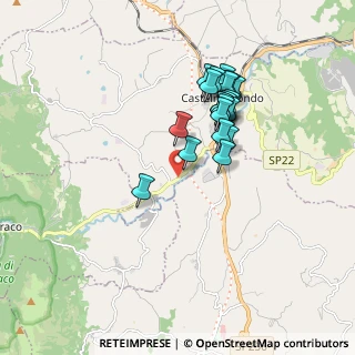 Mappa Strada Provinciale Septempedana, 62022 Castelraimondo MC, Italia (1.574)